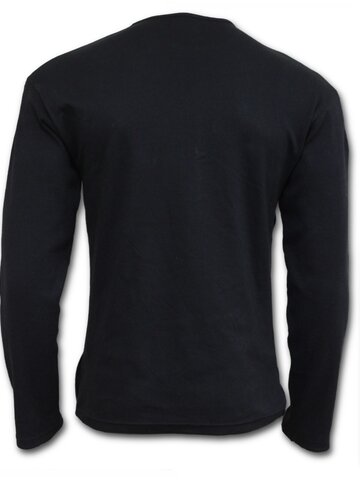 Lifestyle foto Pánske zipsové tričko dlhý rukáv Basic